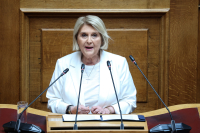 ΣΥΡΙΖΑ κατά Βούλτεψη: Είναι η φωνή του Μητσοτάκη στα media, αλλιώς ας την αποδοκιμάσει