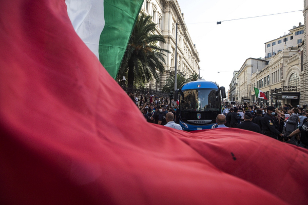 Ιταλία: Οι πανηγυρισμοί για το Euro 2020 έφεραν... «έκρηξη» κρουσμάτων