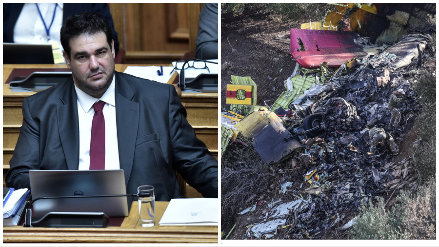 Πτώση canadair στην Κάρυστο: Αντιδράσεις στο twitter για το σχόλιο του Λιβάνιου ότι «η ζωή συνεχίζεται» -Τι απαντά