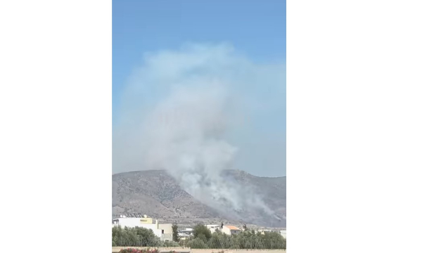 Φωτιά τώρα στον Ασπρόπυργο - 108 πυροσβέστες και 5 ελικόπτερα στην κατάσβεση