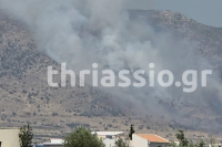 Φωτιά τώρα στον Ασπρόπυργο - 108 πυροσβέστες και 5 ελικόπτερα στην κατάσβεση
