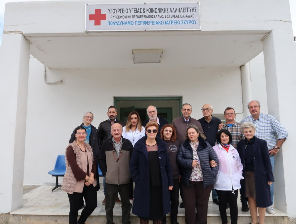 ΙΣΑ: Αποστολή του Ιατρείου Κοινωνικής Αποστολής στην Σκύρο