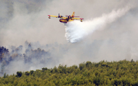 Φωτιά στη Φθιώτιδα: Υπό έλεγχο το πύρινο μέτωπο στο Λογγίτσι, τα 10 πτητικά έκαναν την διαφορά λέει ο αντιπεριφερειάρχης (βίντεο - εικόνες)