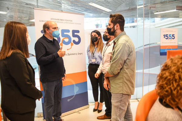 Κωστής Χατζηδάκης: Οι πολίτες έχουν αρχίσει να «αγκαλιάζουν» το νέο 1555