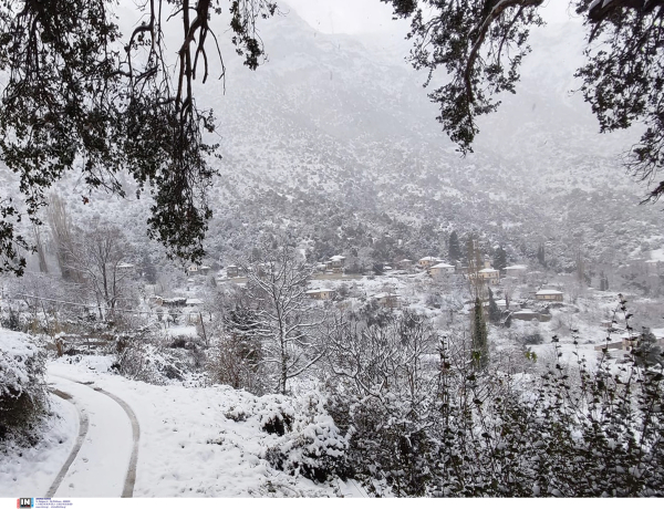 Το νέο κύμα κακοκαιρίας φέρνει χιόνια ακόμα και μέσα σε πόλεις