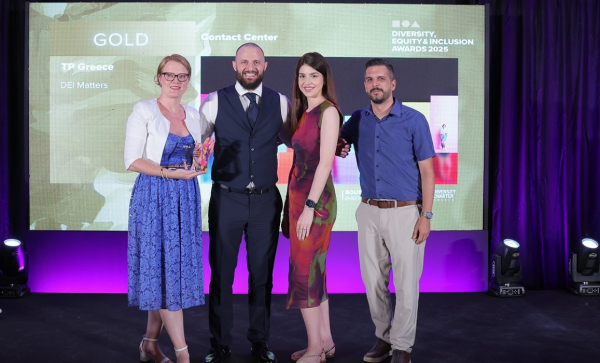 Διπλή διάκριση για την TP Greece στα Diversity, Equity &amp; Inclusion Awards 2025