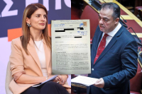 Έγκληση της Άννας Παπαδοπούλου κατά του Δημήτρη Κωνσταντόπουλου για εξύβριση και απειλή