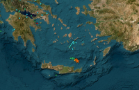 Μεγάλος σεισμός ταρακούνησε την Κρήτη - Καθησυχαστικοί σεισμολόγοι, μικρές κατολισθήσεις
