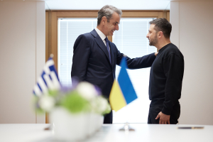 Τηλεφωνική επικοινωνία Μητσοτάκη - Ζελένσκι