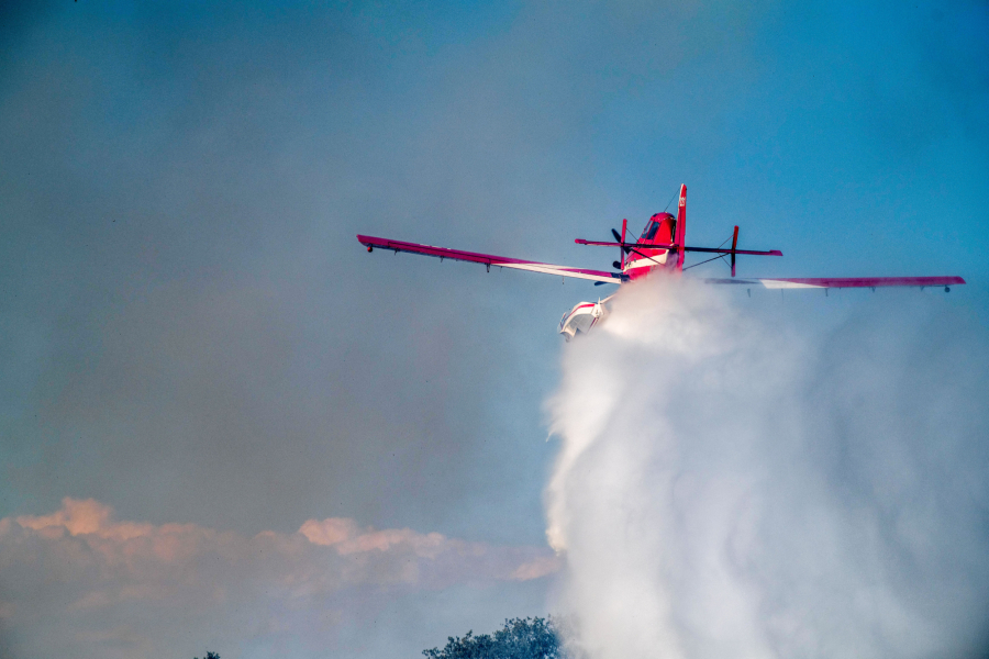 Φωτιά τώρα στη Ροδόπη - Καίει δασική έκταση