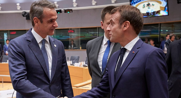 Συνάντηση Μητσοτάκη - Μακρόν: Ανατολική Μεσόγειος και Ταμείο Ανάκαμψης στην ατζέντα