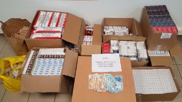 Κιλκίς: 56χρονος κατείχε πάνω από 4.000 λαθραία πακέτα τσιγάρων και 16 κιλά καπνού