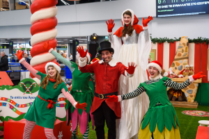 Με μεγάλη επιτυχία ολοκληρώθηκαν οι χριστουγεννιάτικες δράσεις στο Αεροδρόμιο Θεσσαλονίκης «Μακεδονία»