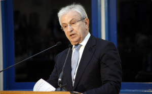 Ο πρόεδρος της Ένωσης Ελλήνων Εφοπλιστών, Θ. Βενιάμης (Eurokinissi)