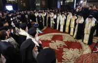 Σε κλίμα συγκίνησης η κηδεία του τέως Μητροπολίτη Θεσσαλονίκης Άνθιμος (εικόνες)