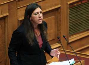 Κωνσταντοπούλου: Η Βουλή δεν πρέπει να αποδεχθεί τον εκβιασμό