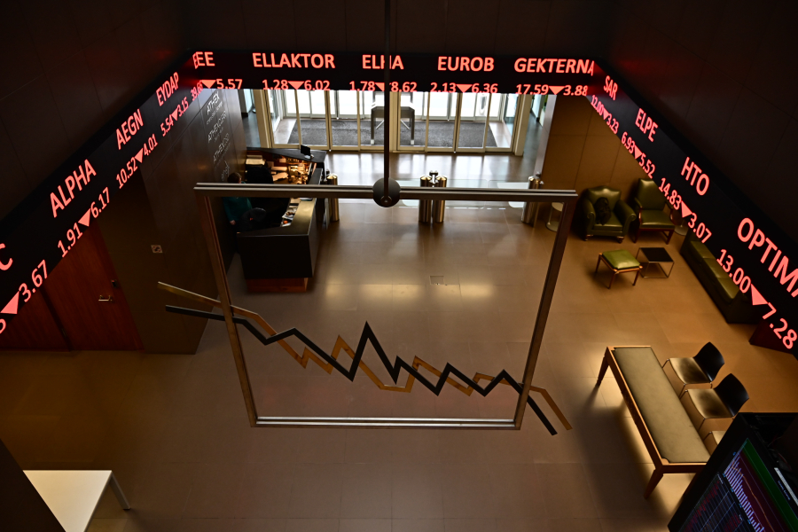 Χρηματιστήριο Αθηνών: Με απώλειες 1,92% έκλεισε ο Οκτώβριος