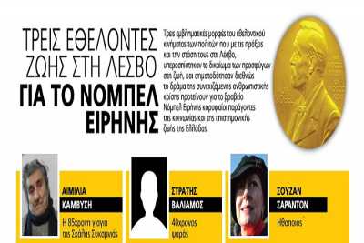 Νόμπελ Ειρήνης: Το προφίλ των τριών υποψηφίων