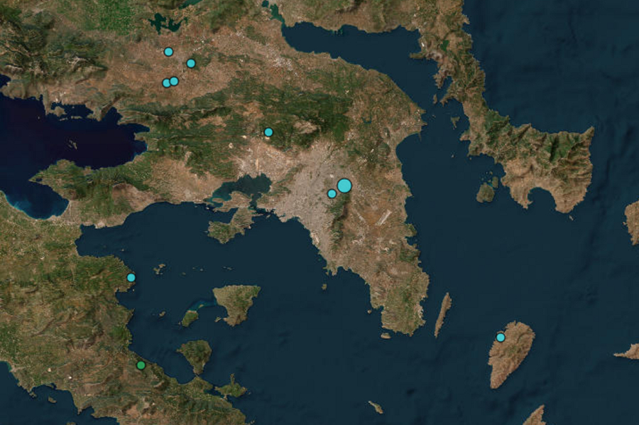 Δεύτερος σεισμός τώρα στην Αγία Παρασκευή - Μεγέθους 2,8 Ρίχτερ