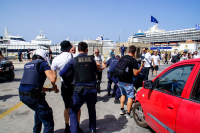 Λιμάνι Ρόδου: «Οι διαδηλωτές άσκησαν σωματική βία στους αστυνομικούς» - Η ανακοίνωση του υπουργείου