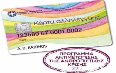 Κάρτα σίτισης: Πότε μπαίνει η γ' δόση στους δικαιούχους