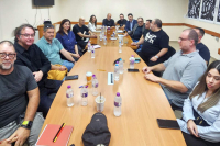 Συνάντηση Τεμπονέρα, Αχτσιόγλου και Νεφελούδη με το Σωματείο Εργαζομένων της Motor Oil
