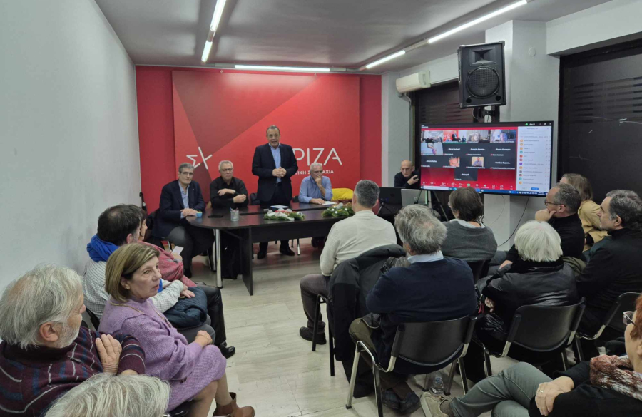 Παρουσία Φάμελλου η κοινή συνεδρίαση των νομαρχιακών του ΣΥΡΙΖΑ Θεσσαλονίκης