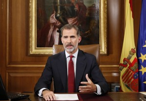 «Επίθεση» του Βασιλιά της Ισπανίας στους Καταλανούς για το δημοψήφισμα