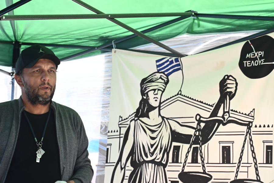 Πάνος Ρούτσι: Συνεχίζει την απεργία πείνας μέχρι να ικανοποιηθούν όλα τα αιτήματά του