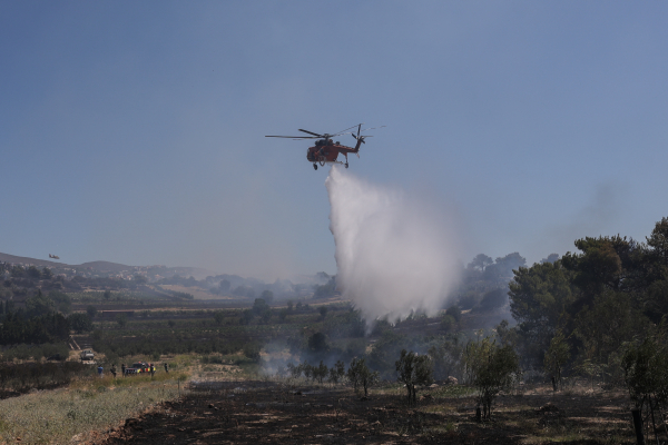 Προειδοποίηση Copernicus: Σε ακραίο κίνδυνο φωτιάς ολόκληρη η Αττική
