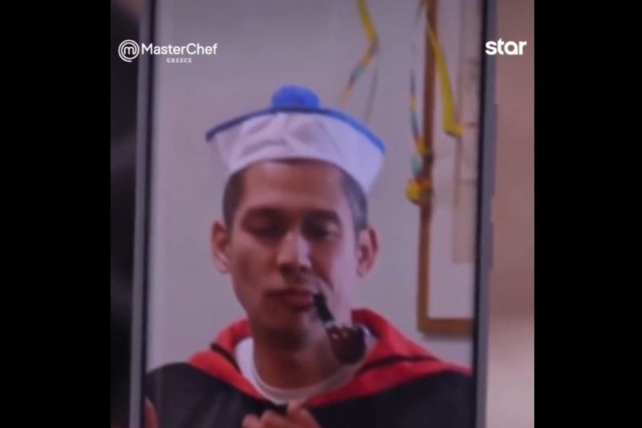 MasterChef 2025: Ο Σωτήρης Κοντιζάς ντυμένος Ποπάυ σε παιδικό πάρτι (Βίντεο)