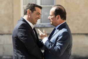 Συνάντηση Τσίπρα με Φρανσουά Ολάντ στο Παρίσι