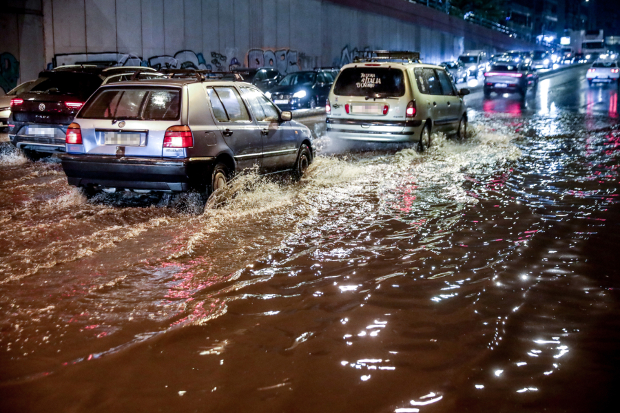 Κακοκαιρία Byron: Ποιοι δρόμοι είναι κλειστοί στην Αττική