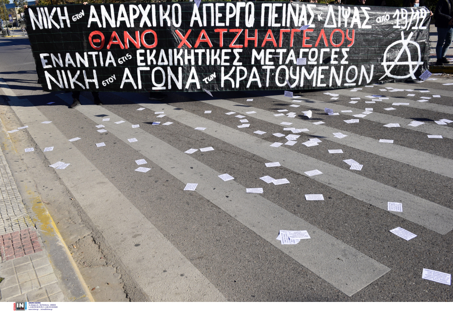 Σε κρίσιμη κατάσταση ο απεργός πείνας και δίψας, Θάνος Χατζηαγγέλου