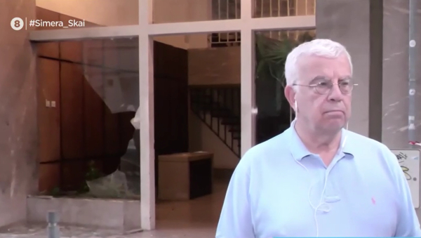 Η ΝΔ καταδικάζει την επίθεση στο σπίτι του Σιμόπουλου - «Η Δημοκρατία δεν τρομοκρατείται»