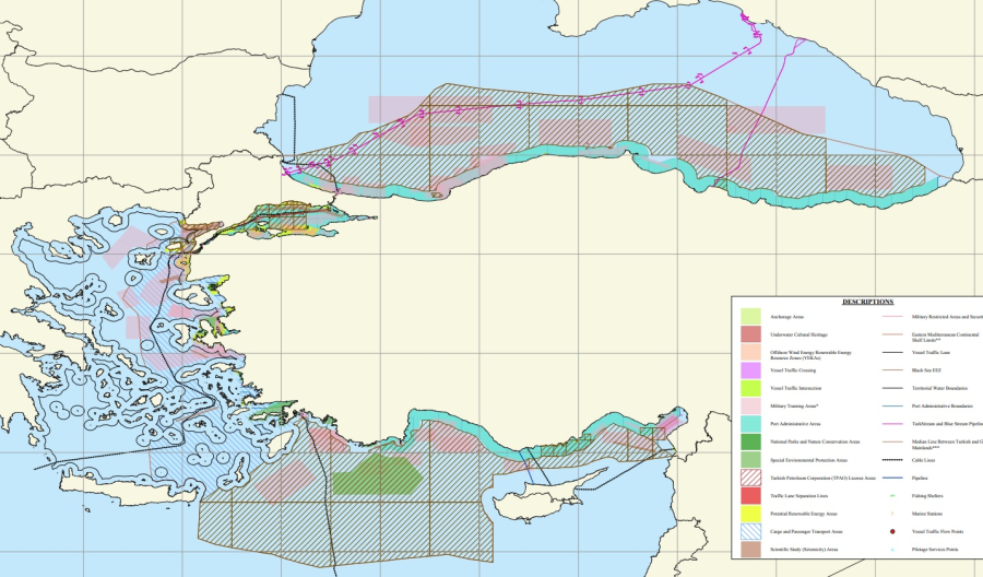 Η Τουρκία διχοτόμησε το Αιγαίο - Οι προκλητικοί χάρτες και η απάντηση του ΥΠΕΞ