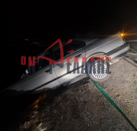 Όλυμπος: Στο χείλος του γκρεμού όχημα - Πώς γλίτωσε ο οδηγός