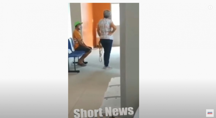 Βραζιλία: Έδεσε τον αντιεμβολιαστή άνδρα της και τον πήγε σηκωτό στο εμβολιαστικό κέντρο (βίντεο)