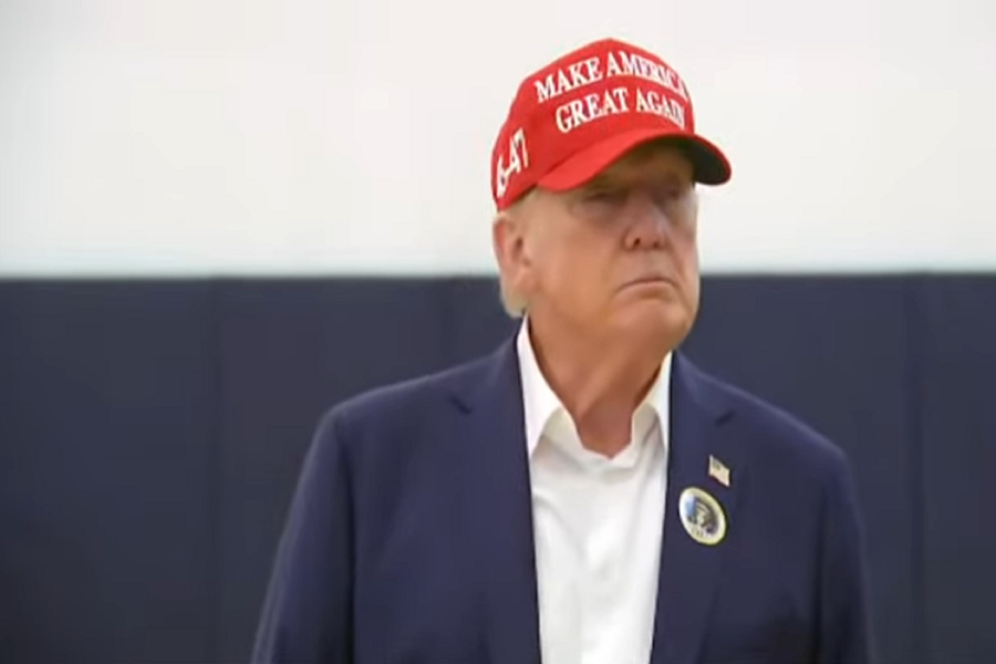 Εκλογές ΗΠΑ 2024: Ψήφισε ο Ντόναλντ Τραμπ - Οι υποστηρικτές μου δεν είναι βίαιοι άνθρωποι