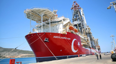 Αμπντούλ Χαμίτ Χαν: Σήμερα ο απόπλους του τουρκικού γεωτρύπανου - Σε υψηλή ετοιμότητα η Αθήνα
