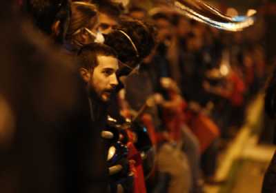 Διαμαρτυρία έξω από το υπ. Μεταναστευτικής Πολιτικής