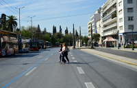 Άδεια πόλη η Αθήνα την Κυριακή του Πάσχα: Εικόνες που θυμίζουν Αύγουστο