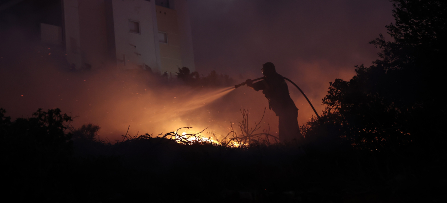 Ανησυχητικά τα μέτωπα σε Καλλιθέα, Ντράφι, Ανθούσα, περιορίστηκαν αυτά που απειλούσαν Διόνυσο και Παίδων Πεντέλης (εικόνες)