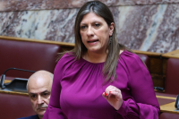 «Μύλος» η Βουλή με τη Ζωή και τη ΝΔ - Διεκόπη η συνεδρίαση, παρενέβη ο Κακλαμάνης