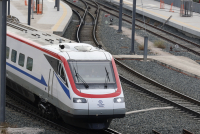 Καπνοί σε τρένο της Hellenic Train - Στον σταθμό της Έδεσσας