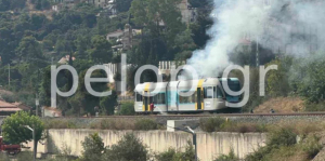 Συναγερμός για φωτιά σε βαγόνι του Προαστιακού