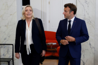 Η πρώτη αντίδραση Μακρόν μετά την καταδίκη της Λεπέν