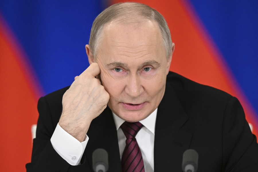 Πρόταση Πούτιν για απευθείας διαπραγματεύσεις Ρωσίας - Ουκρανίας στην Κωνσταντινούπολη