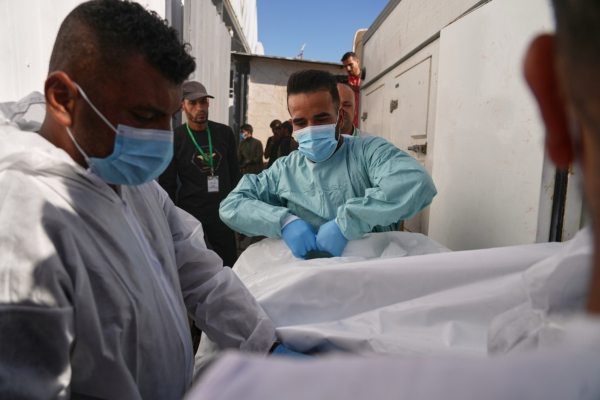 Το Ισραήλ παρέδωσε 45 ακόμα σορούς Παλαιστινίων