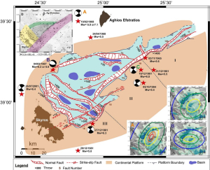 Σεισμός στη Σκύρο: 4 παράλληλα ρήγματα στην περιοχή ικανά να δώσουν μέχρι 7 Ρίχτερ